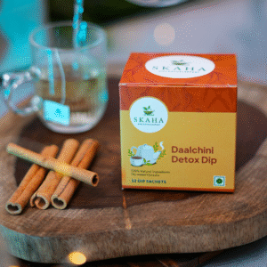 🌿 Skaha Natural – Daalchini Detox Dip (12 Sachets)