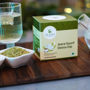 🌿 Skaha Jeera Saunf Detox Dip (12 Sachets)