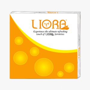 🧻 Liora Napkin – 40×40 cm, 2-Ply, 50 Pulls, Plain