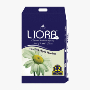 🧻 Liora Toilet Rolls – 12 Rolls Pack, Soft & Strong