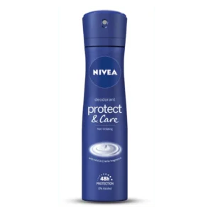 :  🧴 NIVEA Protect & Care Deodorant Spray – 48H Protection with Trusted NIVEA Care
