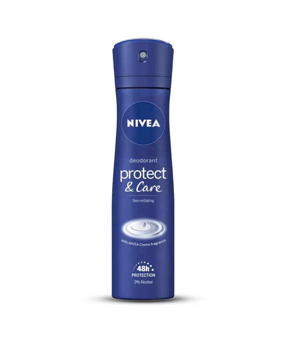 : 🧴 NIVEA Protect & Care Deodorant Spray – 48H Protection with Trusted NIVEA Care